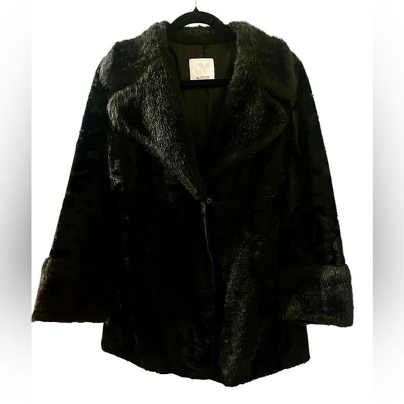 Neusteters Vintage Faux Fur Coat - Picture 1 of 8